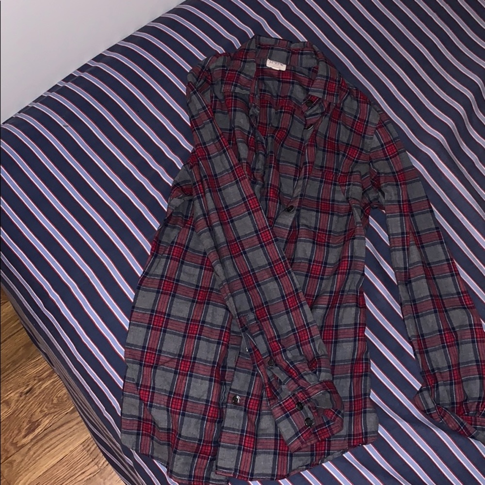 J.Crew Plaid Blouse